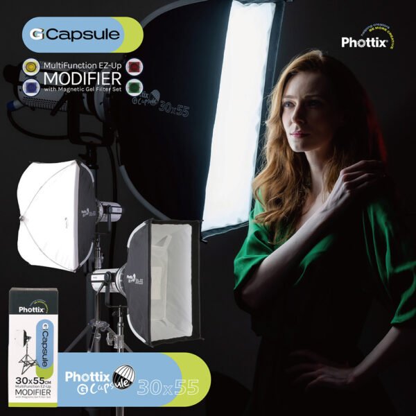 Phottix Phottix G-Capsule Softbox 30x55cm (12"x22")