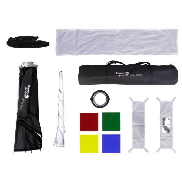 Phottix Phottix G-Capsule Softbox 30x140cm (12"x55")