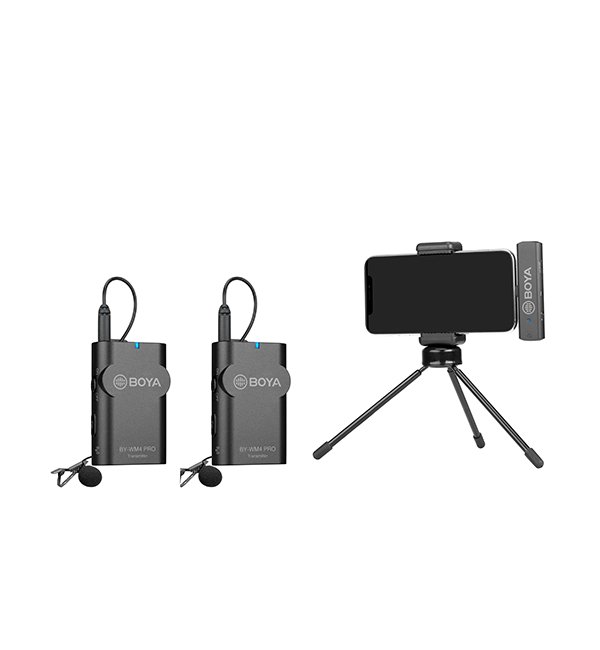 Boya BY-WM4 Pro-K4  2.4 GHz Wireless Microphone System