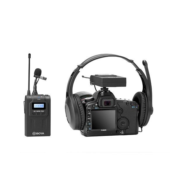 Boya BY-WM8 Pro-K1  UHF Dual-Channel Wireless Microphone System