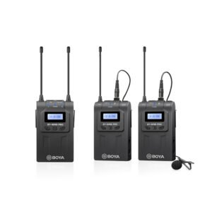 Boya BY-WM8 Pro-K2  UHF Dual-Channel Wireless Microphone System