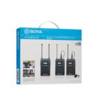 Boya BY-WM8 Pro-K2  UHF Dual-Channel Wireless Microphone System
