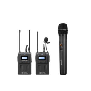 Boya BY-WM8 Pro-K4  UHF Dual-Channel Wireless Microphone System