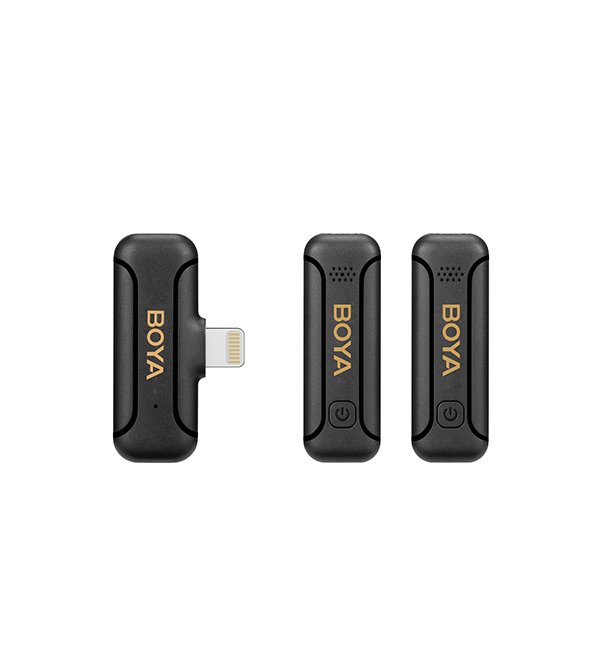 Boya BY-WM3T2-D2  Mini 2.4GHz Wireless Microphone For Apple iOS devices