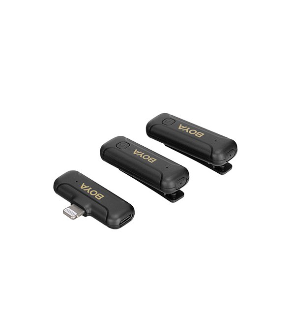 Boya BY-WM3T2-D2  Mini 2.4GHz Wireless Microphone For Apple iOS devices