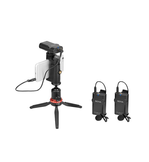 Boya BY-WM4 Pro-K2  Dual-Channel Digital Wireless Microphone System
