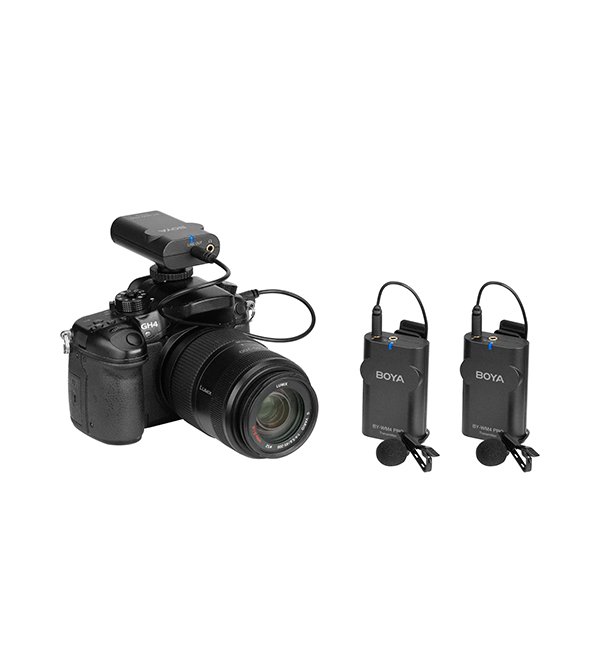 Boya BY-WM4 Pro-K2  Dual-Channel Digital Wireless Microphone System