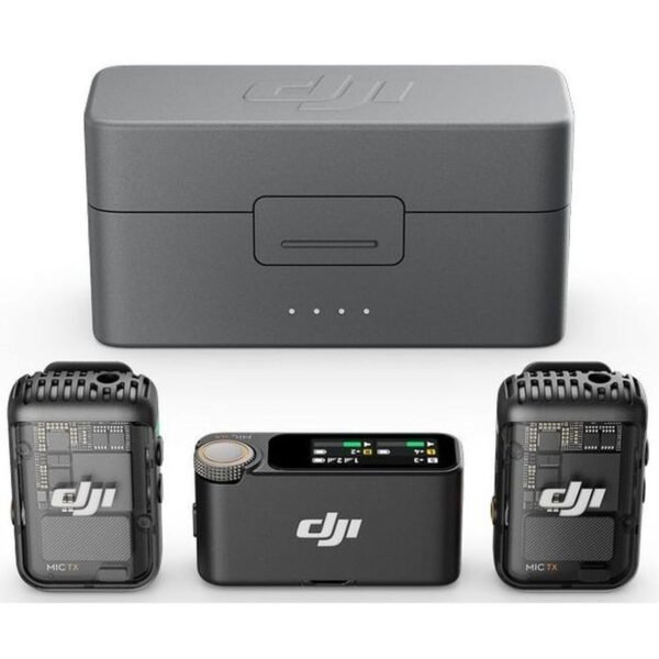 DJI Mic 2 2-Person Compact Digital Wireless Microphone System