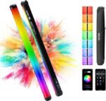 VILTROX K60 20W RGB LED Light Bi-Color Light Tube Portable Fill Light Wand Stick
