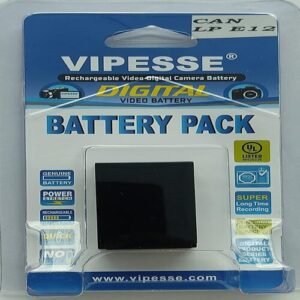 VIPESSE LP-E12 Battery for Canon Eos M/100D/EOSM/EOS100D