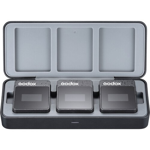 Godox MoveLink II M2 Dual 2.4GHz Wireless Microphone System for Cameras