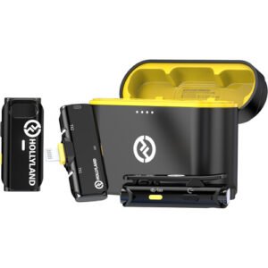 Hollyland LARK C1 DUO 2-Person Wireless Microphone System with USB-C Connector for Mobile Devices