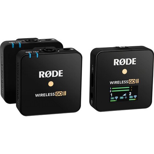 RODE Wireless GO II 2-Person Compact Digital Wireless Microphone System/Recorder (2.4 GHz)