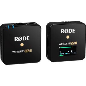 RODE Wireless GO II Single Compact Digital Wireless Microphone System/Recorder (2.4 GHz)