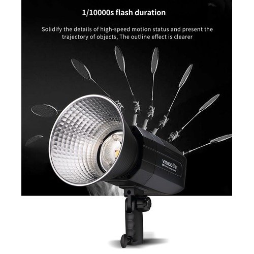 VISICO5 II Battery powered TTL and HSS flash for outdoor photography