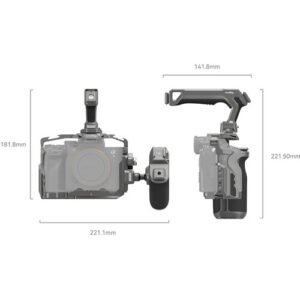 SmallRig+HawkLock+Quick+Release+Advanced+Cage+Kit+for+Sony+4539+1