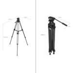 SmallRig AD-01 Heavy-Duty Tripod with Fluid Head - 3751B