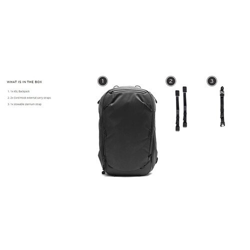 Peak Design BTR-45-SG-1 Travel Backpack Sage-45L